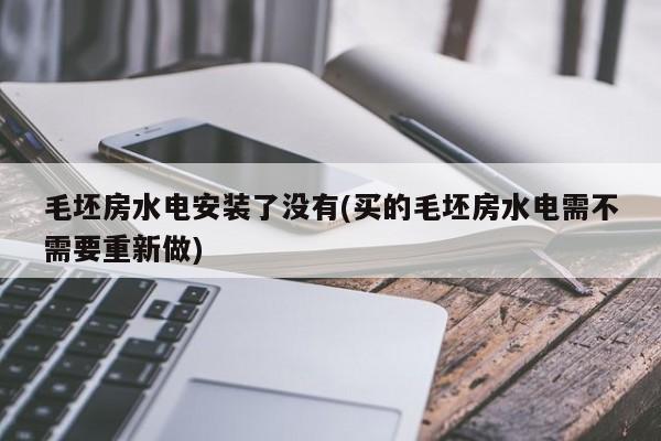 毛坯房水电安装了没有(买的毛坯房水电需不需要重新做)